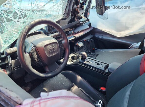 JTDACACU7R3033251 2024 TOYOTA PRIUS White Vista interior delantera
