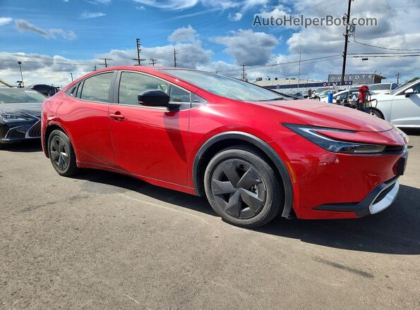 JTDACACU7S3045678 2025 TOYOTA PRIUS Red Delantero derecho