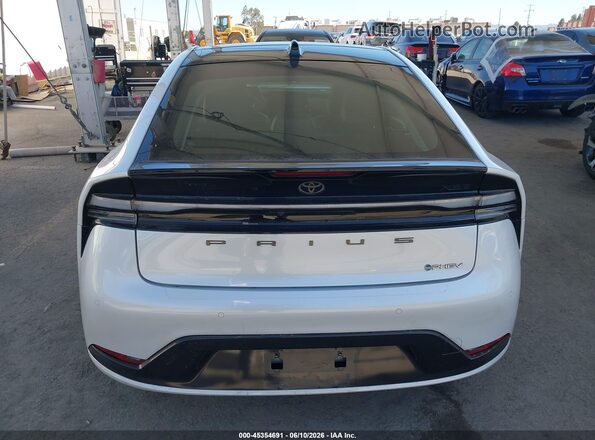 JTDACACU8T3062670 2026 TOYOTA PRIUS PLUG-IN HYBRID White 