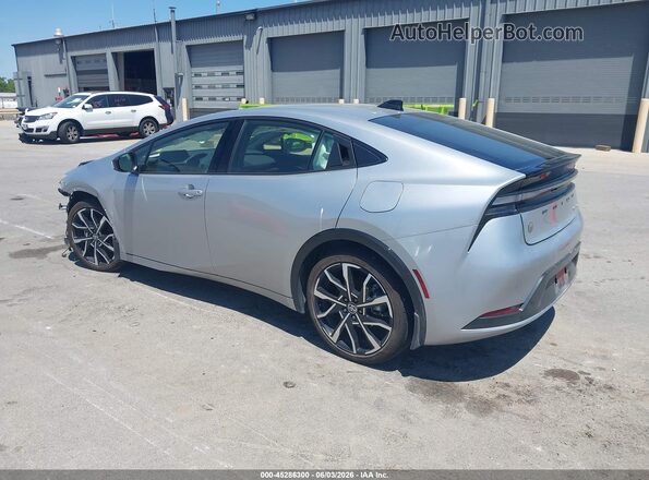 JTDACACU9T3055307 2026 TOYOTA PRIUS PLUG-IN HYBRID Silver უკანა მარცხენა
