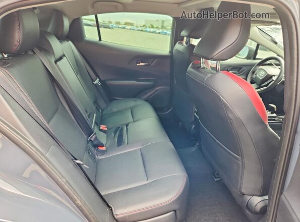 JTDACACUXR3037861 2024 TOYOTA PRIUS Gray Вид задніх сидінь