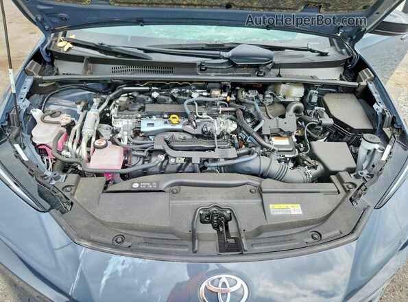 JTDACACUXR3037861 2024 TOYOTA PRIUS Gray Вид задньої частини салону