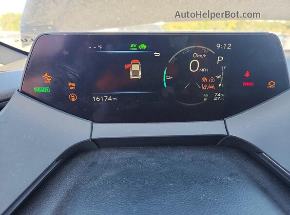 JTDACACUXT3056871 2026 TOYOTA PRIUS Black 