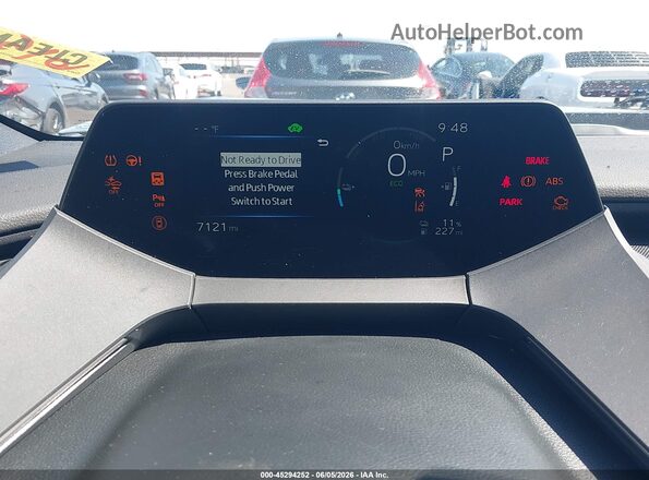 JTDACACUXT3067742 2026 TOYOTA PRIUS PLUG-IN HYBRID Серый Вид задних сидений