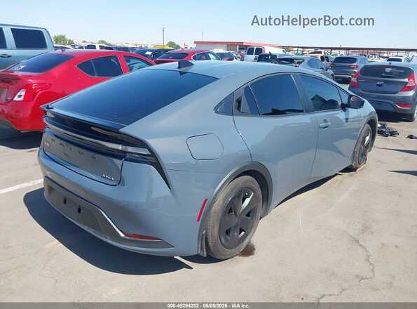 JTDACACUXT3067742 2026 TOYOTA PRIUS PLUG-IN HYBRID Серый Задняя правая четверть