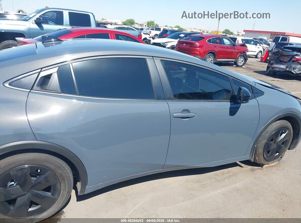 JTDACACUXT3067742 2026 TOYOTA PRIUS PLUG-IN HYBRID Серый Вид задней части салона