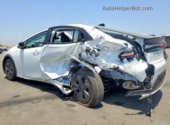 JTDACACUXT3072584 2026 TOYOTA PRIUS White Հետևի ձախ