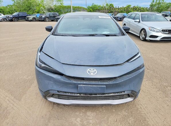JTDADABU1R3014841 2024 TOYOTA PRIUS Blue Vista frontal