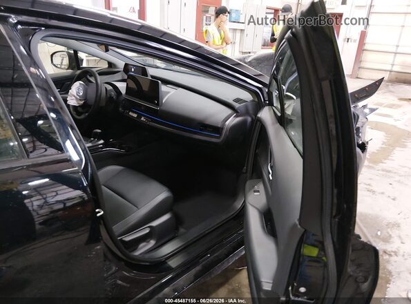 JTDADABU1S3024985 2025 TOYOTA PRIUS Черный Вид салона спереди