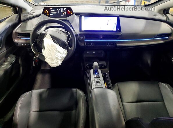 JTDADABU1S3025893 2025 TOYOTA PRIUS Black Vista del salpicadero