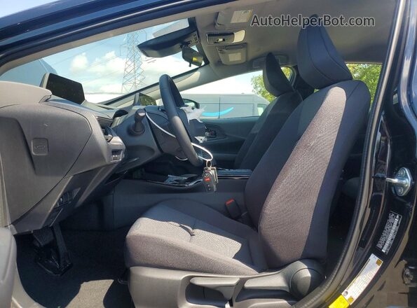 JTDADABU1T3036152 2026 TOYOTA PRIUS Black Front interior view