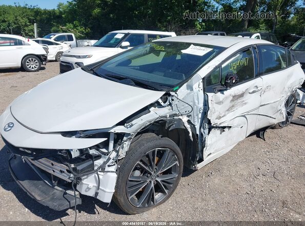 JTDADABU3P3002011 2023 TOYOTA PRIUS White წინა ხედი