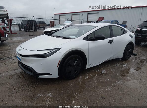 JTDADABU3R3018227 2024 TOYOTA PRIUS White Передня ліва чверть