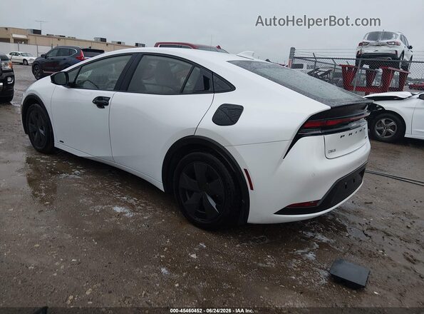 JTDADABU3R3018227 2024 TOYOTA PRIUS White Задня ліва чверть