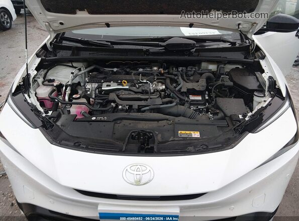 JTDADABU3R3018227 2024 TOYOTA PRIUS White Вид ззаду