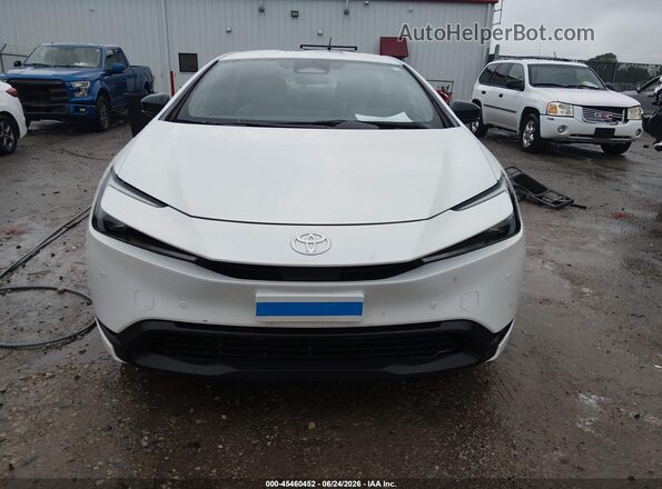 JTDADABU3R3018227 2024 TOYOTA PRIUS White Вид щитка приладів
