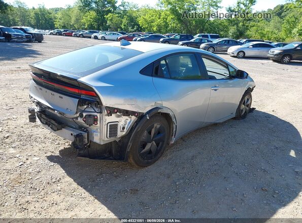 JTDADABU4R3010511 2024 TOYOTA PRIUS Серый Задняя правая четверть