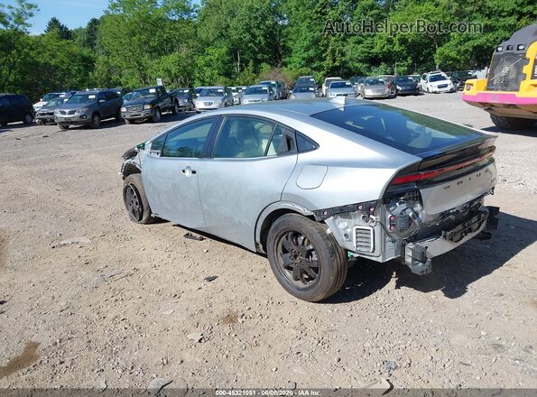 JTDADABU4R3010511 2024 TOYOTA PRIUS Серый Задняя левая четверть