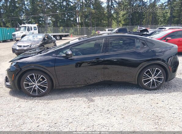 JTDADABU4S3027573 2025 TOYOTA PRIUS Black Սալոնի 360 աստիճան տեսք