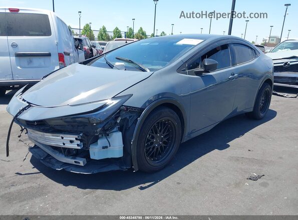 JTDADABU5P3006724 2023 TOYOTA PRIUS Серый Передняя левая четверть