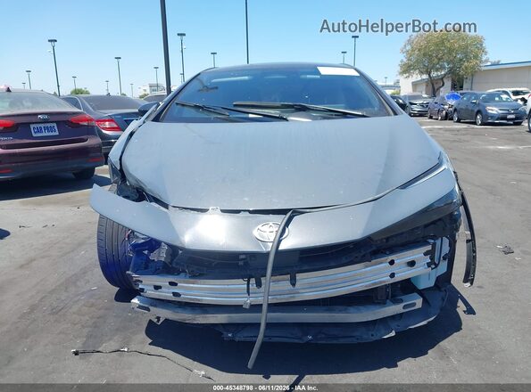 JTDADABU5P3006724 2023 TOYOTA PRIUS Серый Вид задней части салона
