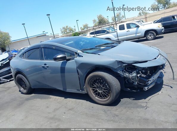 JTDADABU5P3006724 2023 TOYOTA PRIUS Серый Панорамный вид салона 360°