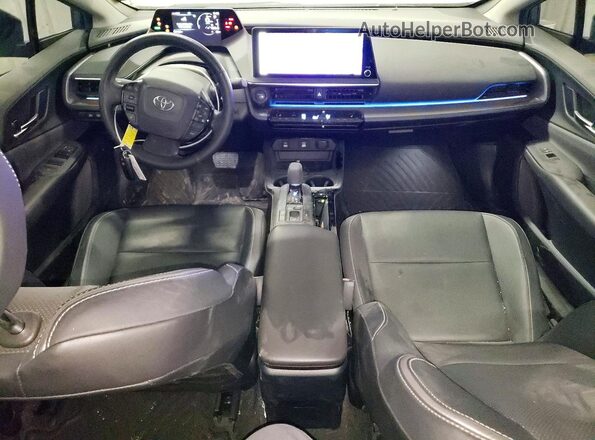 JTDADABU7P3001377 2023 TOYOTA PRIUS Gray წინა პანელის ხედი