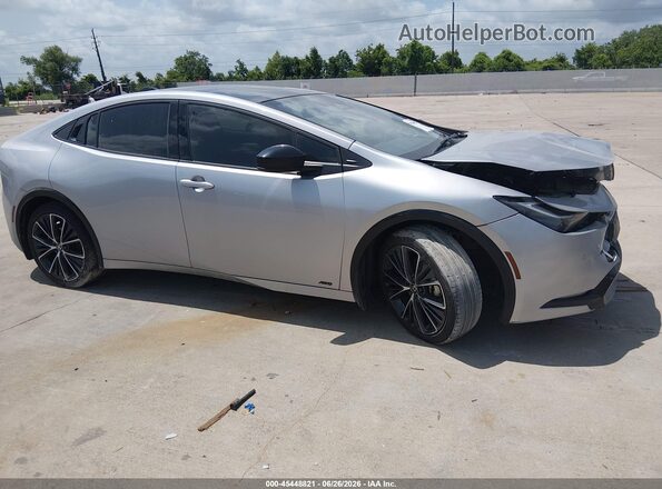 JTDADABU7R3010048 2024 TOYOTA PRIUS Gray უკანა სალონის ხედი