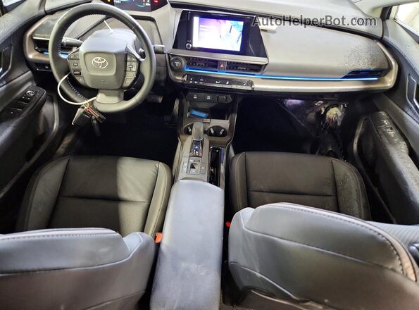 JTDADABU8R3017879 2024 TOYOTA PRIUS Серебряный Вид панели приборов