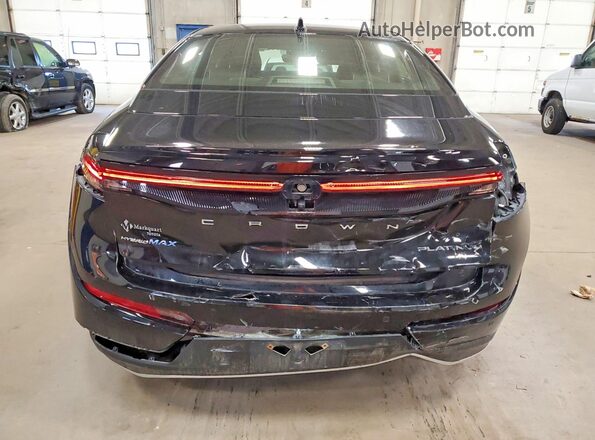 JTDAFAAF1P3001470 2023 TOYOTA CROWN Black Вид ззаду