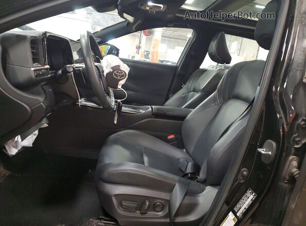 JTDAFAAF1P3001470 2023 TOYOTA CROWN Black Вид салону спереду