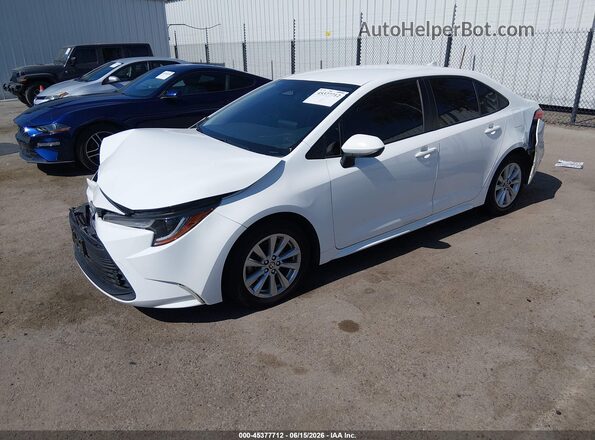 JTDB4MEE0PJ010198 2023 TOYOTA COROLLA White Vista tres cuartos delantera izquierda