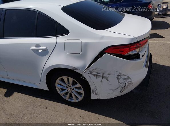 JTDB4MEE0PJ010198 2023 TOYOTA COROLLA White Vista frontal