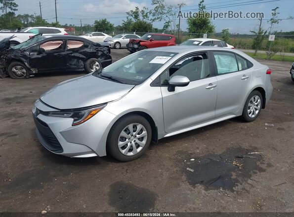 JTDB4MEE1P3010697 2023 TOYOTA COROLLA Silver Առջևի ձախ երեք քառորդ տեսարան