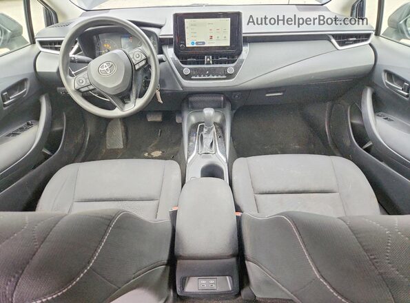 JTDB4MEE3PJ005741 2023 TOYOTA COROLLA Black წინა პანელის ხედი