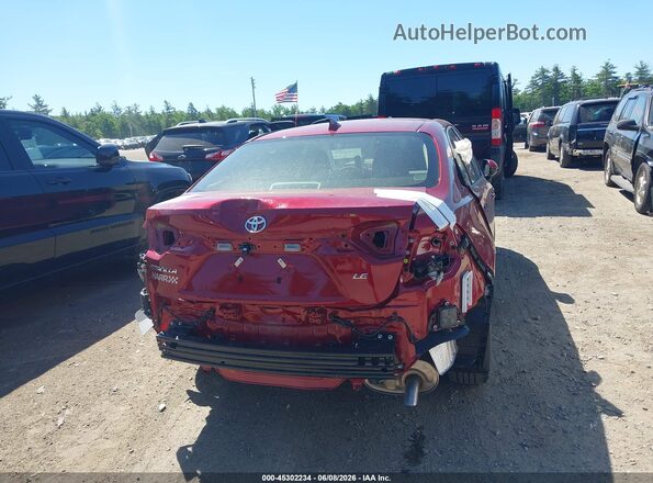JTDB4MEE3T3043999 2026 TOYOTA COROLLA Red Front view