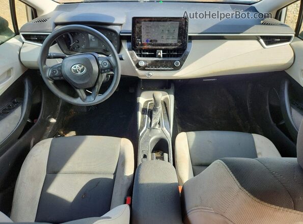 JTDB4MEE6P3014003 2023 TOYOTA COROLLA Silver Dashboard view