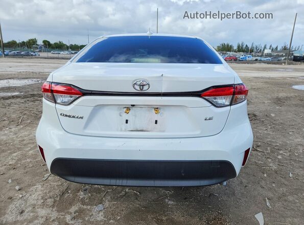 JTDB4MEE6PJ005121 2023 TOYOTA COROLLA White Հետևի տեսք