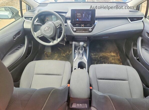 JTDB4MEE6SJ019125 2025 TOYOTA COROLLA Синий Вид панели приборов