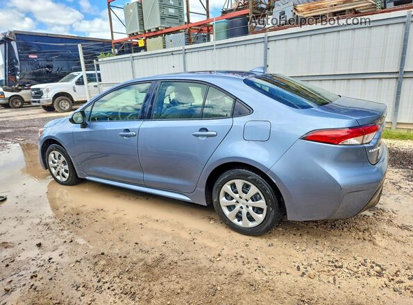 JTDB4MEE6SJ019125 2025 TOYOTA COROLLA Синий Задняя левая четверть
