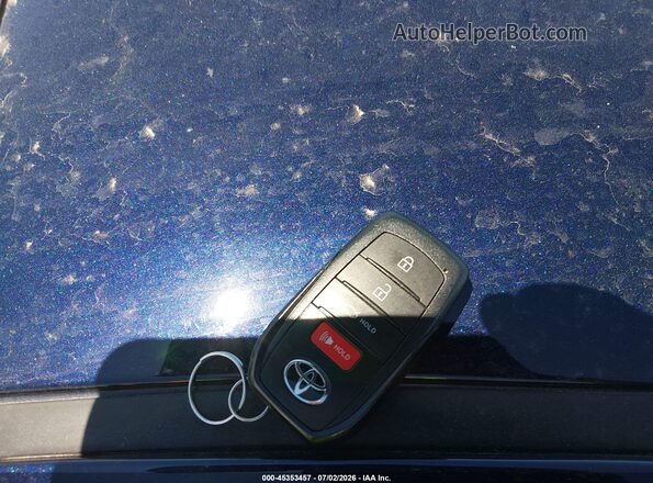 JTDB4MEE7S3029280 2025 TOYOTA COROLLA Dark Blue წინა პანელის ხედი