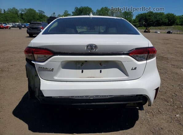 JTDB4MEE8P3011197 2023 TOYOTA COROLLA White Հետևի տեսք
