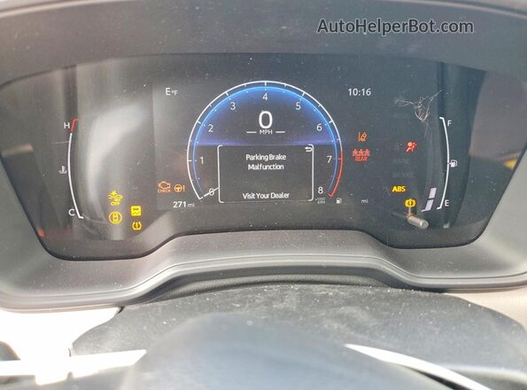 JTDB4MEE8T3044615 2026 TOYOTA COROLLA Silver Instrument cluster view