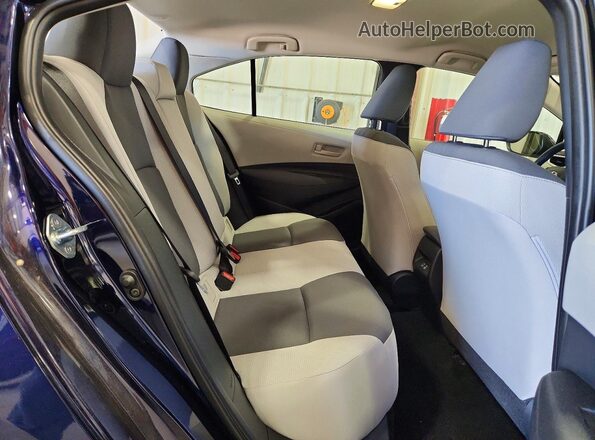 JTDB4MEE9PJ009616 2023 TOYOTA COROLLA Blue Rear seats view