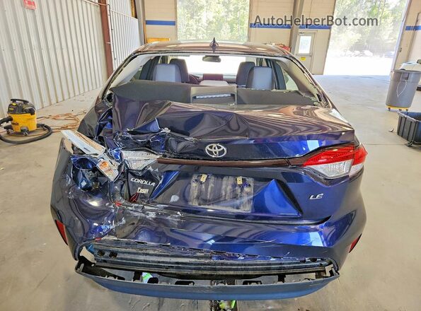 JTDB4MEE9PJ009616 2023 TOYOTA COROLLA Blue Rear view