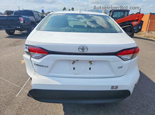 JTDB4MEEXP3003909 2023 TOYOTA COROLLA White Widok z tyłu
