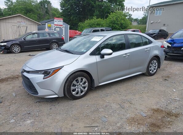 JTDB4MEEXP3008835 2023 TOYOTA COROLLA Silver წინა მარცხენა ხედი სამი მეოთხედიდან