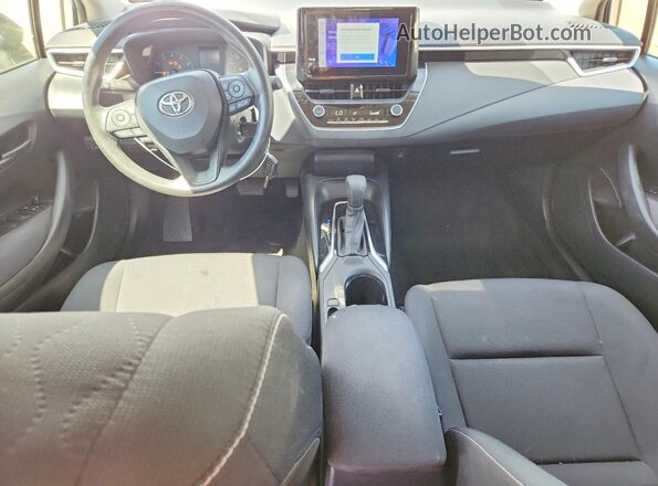 JTDB4MEEXRJ014634 2024 TOYOTA COROLLA Silver Dashboard view