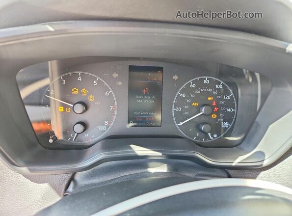 JTDB4MEEXRJ014634 2024 TOYOTA COROLLA Silver Instrument cluster view