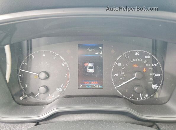 JTDB4MEEXRJ014648 2024 TOYOTA COROLLA White Instrument cluster view